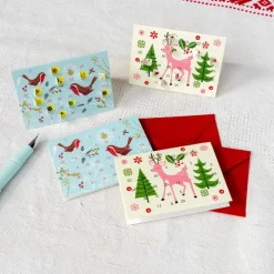 Miniature advent calendar Christmas card - Winter Walk