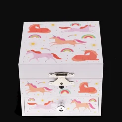 Musical jewellery box - Unicorn