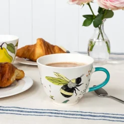 New bone china mug 550ml - Bumblebee
