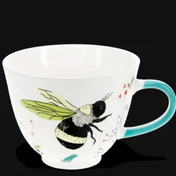 New bone china mug 550ml - Bumblebee