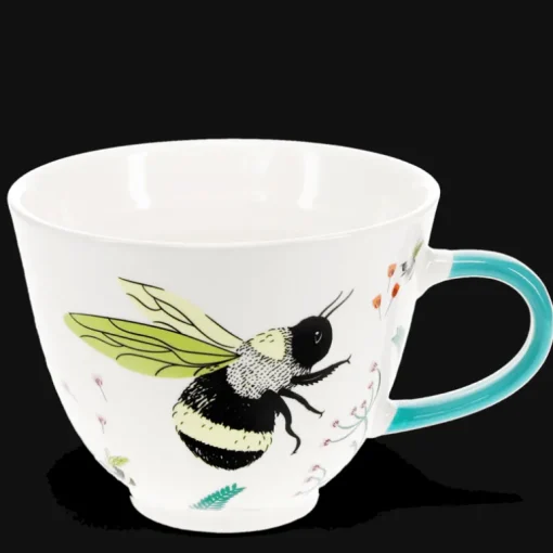 New bone china mug 550ml - Bumblebee