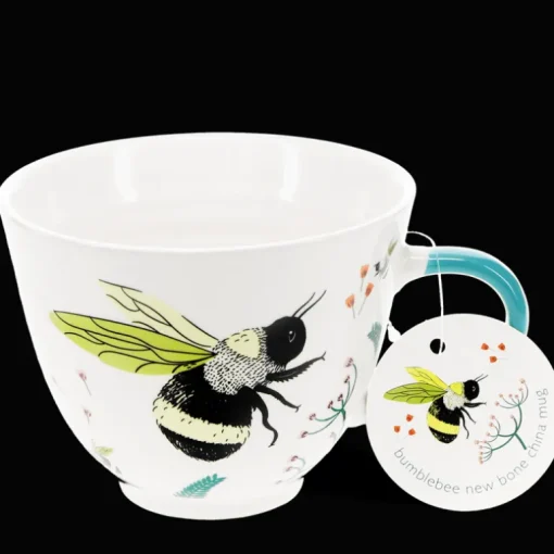 New bone china mug 550ml - Bumblebee