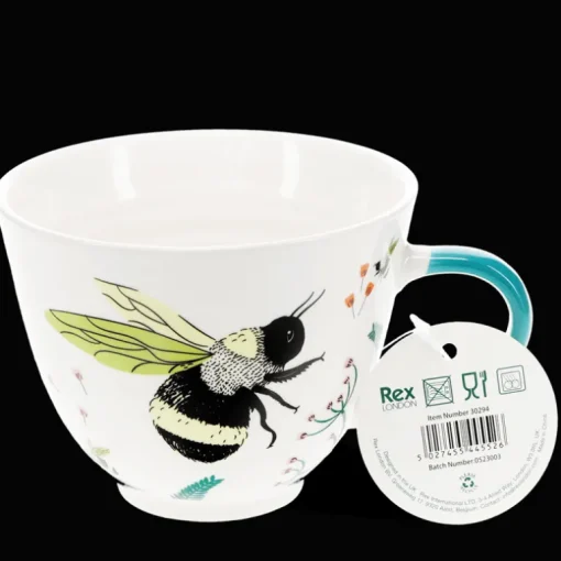New bone china mug 550ml - Bumblebee