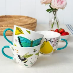 New bone china mug 550ml - Bumblebee