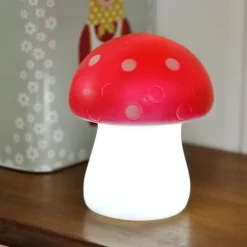 Night light - Red toadstool