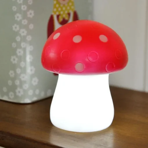 Night light - Red toadstool