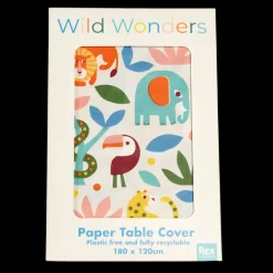 Paper tablecloth (180 x 120cm) - Wild Wonders