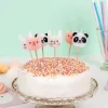 Party cake candles (set of 6) - Miko and Friends