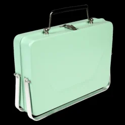 Portable suitcase BBQ - Pistachio green