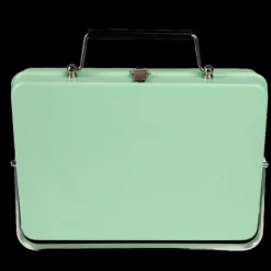 Portable suitcase BBQ - Pistachio green