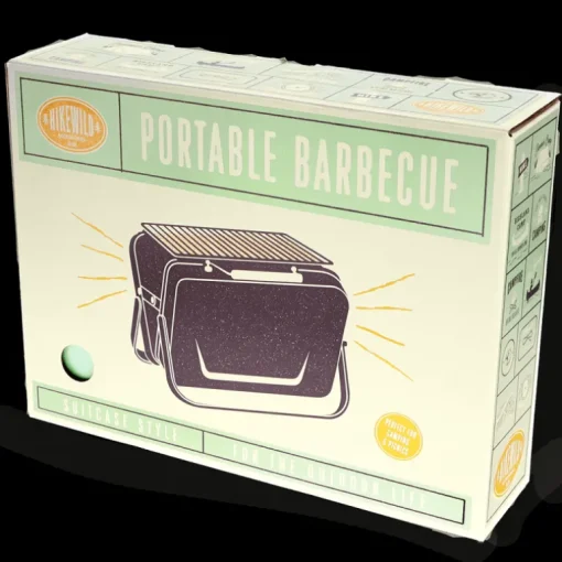 Portable suitcase BBQ - Pistachio green