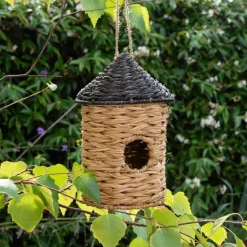 Rattan birdhouse