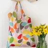 Recycled foldaway shopper bag - Vintage Ivy