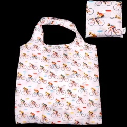 Recycled foldaway shopper bag - Le Bicycle