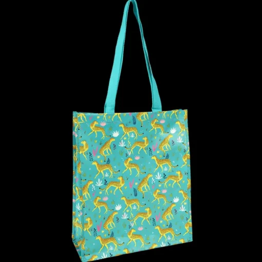Recycled shopping bag - Cheetah