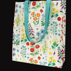 Recycled shopping bag - Wild Flowers