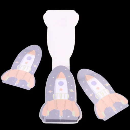 Rocket sticky notes - Space Age