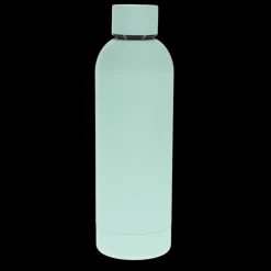 Rubber coated steel bottle 500ml - Eggshell blue