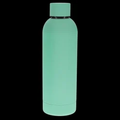 Rubber coated steel bottle 500ml - Mint green