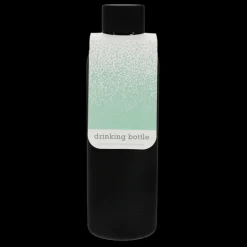 Rubber coated steel bottle 500ml - Black