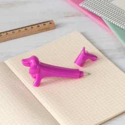 Sausage dog shaped pen - Pink