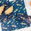 30 sheets greaseproof paper - Space Age