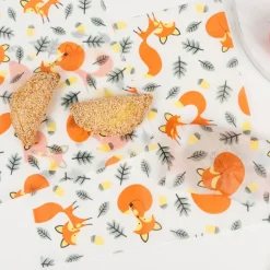 30 sheets greaseproof paper - Rusty the Fox