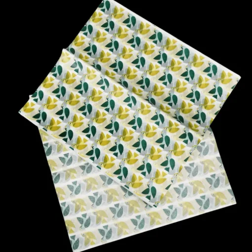 30 sheets greaseproof paper - Love Birds