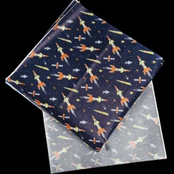 30 sheets greaseproof paper - Space Age