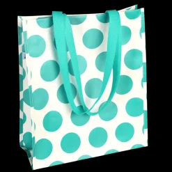 Shopping bag - Spotlight turquoise on white