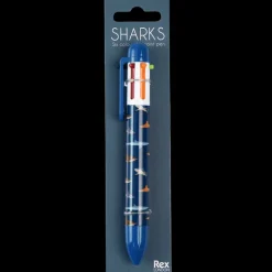 Six colour pen - Sharks