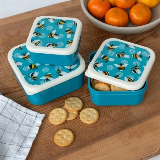 Snack boxes (set of 3) - Bumblebee