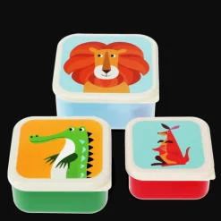 Snack boxes (set of 3) - Colourful Creatures