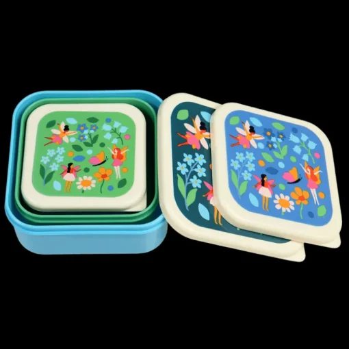 Snack boxes (set of 3) - Fairies in the Garden