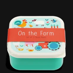 Snack boxes (set of 3) - Farmyard