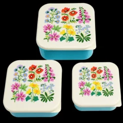 Snack boxes (set of 3) - Wild Flowers