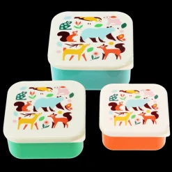 Snack boxes (set of 3) - Woodland