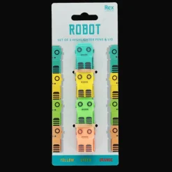 Stackable highlighters set - Robot