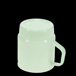 Stacking glass coffee cup 280ml - Mint green