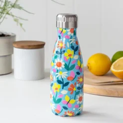 Stainless steel bottle 260ml - Butterfly Garden