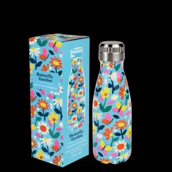 Stainless steel bottle 260ml - Butterfly Garden