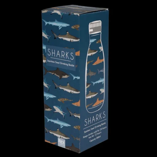 Stainless steel bottle 260ml - Sharks