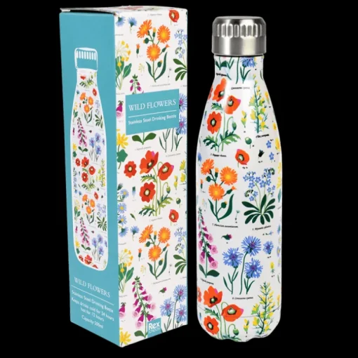 Stainless steel bottle 500ml - Wild Flowers