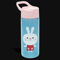 Stainless steel bottle with push button lid 500ml - Lottie and Friends
