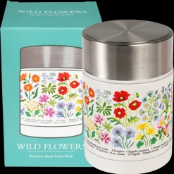 Stainless steel food flask (450 ml) - Wild Flowers