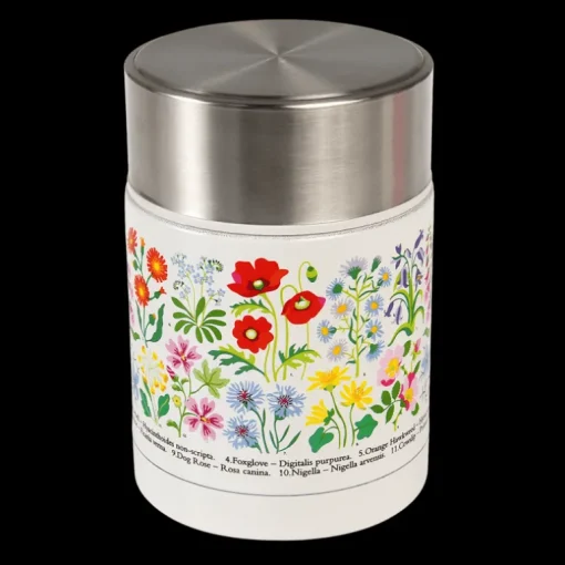 Stainless steel food flask (450 ml) - Wild Flowers
