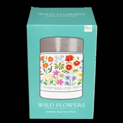 Stainless steel food flask (450 ml) - Wild Flowers