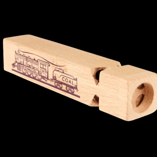 Steam train sound wooden whistle - Classic