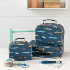 Storage cases (set of 3) - Sharks