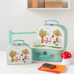 Storage cases (set of 3) - Woodland Friends